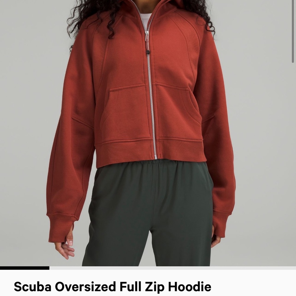 NWOT Lululemon Scuba Oversized Full Zip Hoodie